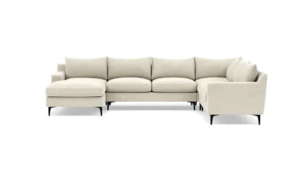 Sloan 4-Piece Corner Sectional Sofa with Left Chaise