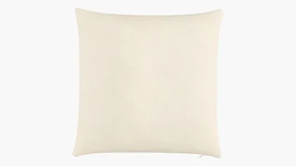 Throw Pillow 22", Talc Everyday Linen, 22" x 22"