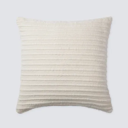 The Citizenry La Duna Pillow | 20" x 20" | Ivory