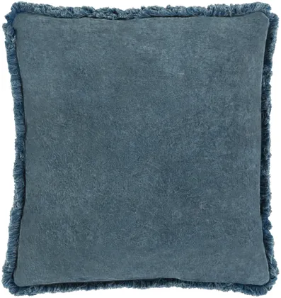 Washed Cotton Velvet WCV-002 18"L x 18"W Polyester Filled Pillow