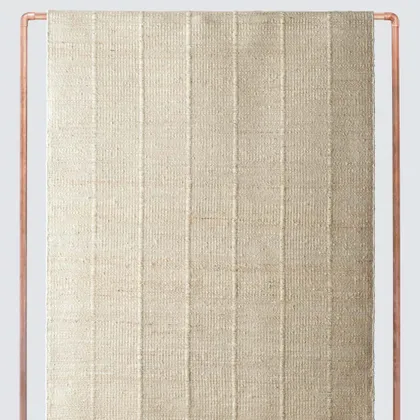 The Citizenry Sabina Handwoven Jute Area Rug | 9' x 12' | Light