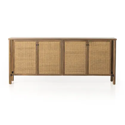 Veta Sideboard-Taupe Cane