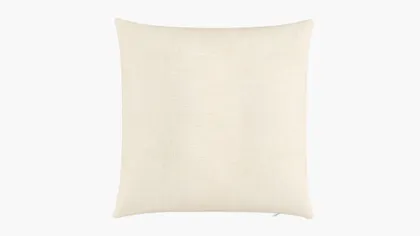Throw Pillow 20", Talc Everyday Linen, 20" x 20"