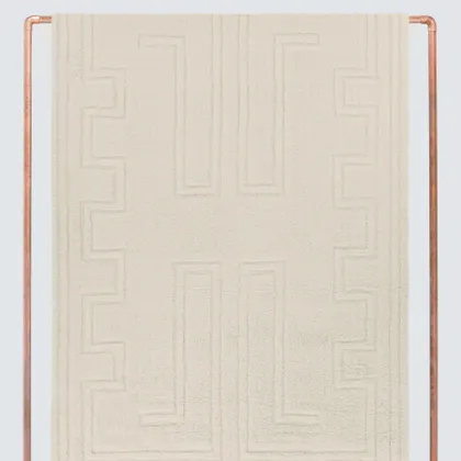 The Citizenry Padma Washable Area Rug | 6'x9' | Ecru