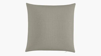 Throw Pillow 18", Putty Everyday Linen, 18" x 18"