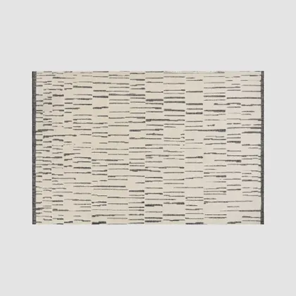 The Citizenry Bina Hand-Knotted Area Rug | 8' x 10' | Black