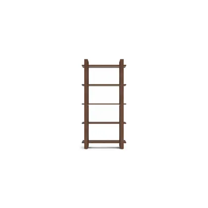 Index Bookcase - Walnut - Wood
