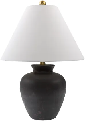 Dalle  Hand Finished 22"H x 16"W x 16"D Accent Table Lamp