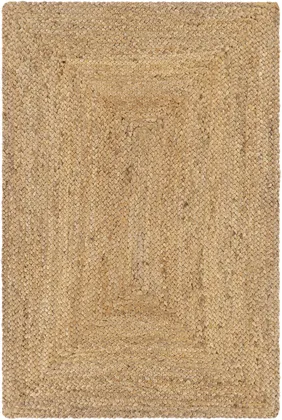 Natural Braids Brown Indoor 10' x 14' Handmade Rug