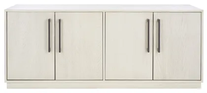 Mallory 4 Door Media Stand - White Wash
