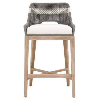 Tapestry Barstool, Dark Gray