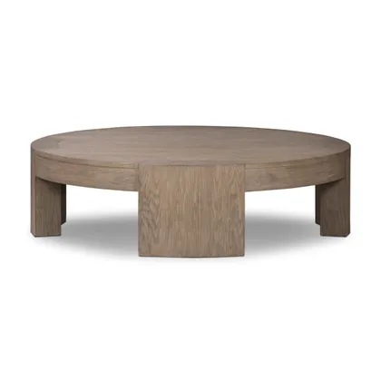 Sheffield Coffee Table-Small-Warm Ntrl