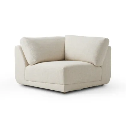 Toland Corner Pc-Palma Cream