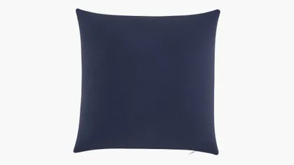 Throw Pillow 18", Navy Classic Velvet, 18" x 18"
