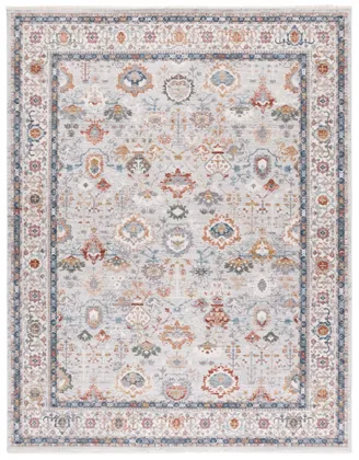 Lauren Ralph Lauren Collection Fairhaven Rug, Light Grey/Blue Rust, 8' x 10'