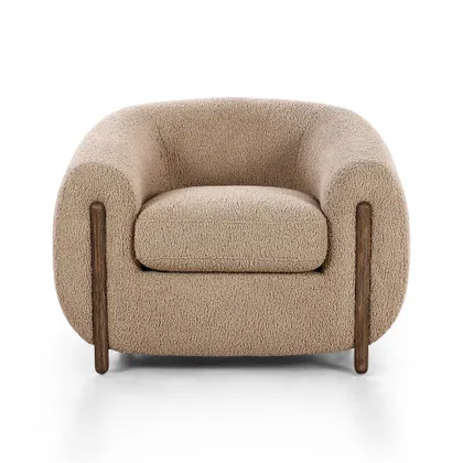 Lyla Chair-Sheepskin Camel