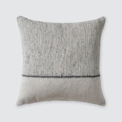 The Citizenry Claro Pillow | 20" x 20" | Grey