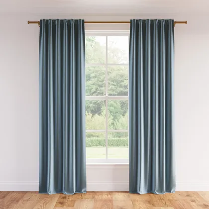 Velvet Curtain, Pacific Performance Velvet, 50" x 96", Blackout