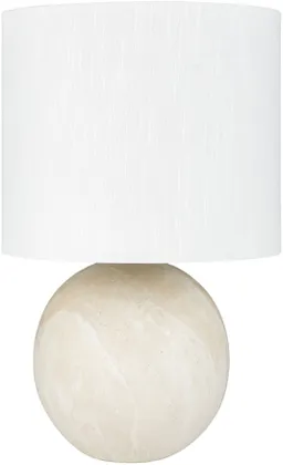 Vogel White Marbled 22"H x 13"W x 13"D Accent Table Lamp