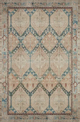 Lenna Rug, 8'6" x 11'6", Denim & Sand