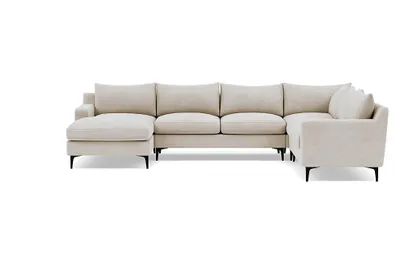 Sloan 4-Piece Corner Sectional Sofa with Left Chaise