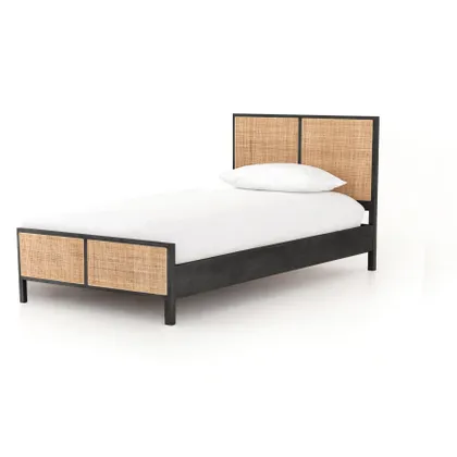 Sydney Twin  Bed-Black Wash