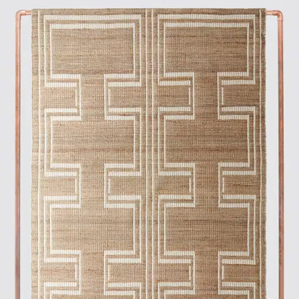 The Citizenry Naira Handwoven Jute Area Rug | 8' x 10' | Natural