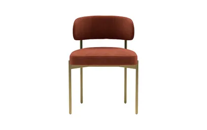 Hollis Metal Framed Upholstered Chair