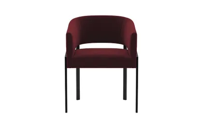 Mina Metal Framed Upholstered Chair