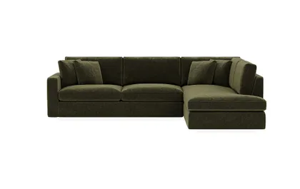 James 3-Seat Right Bumper Sleeper Sectional