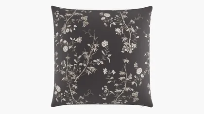 Throw Pillow 26", Black Bamboo Garden, 26" x 26"