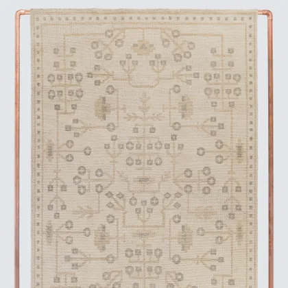 The Citizenry Khilana Hand-Knotted Area Rug | 9' x 12' | Ecru