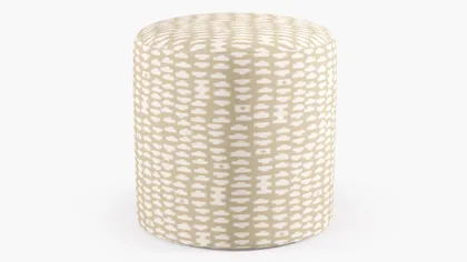 Drum Ottoman, Sand Odalisque