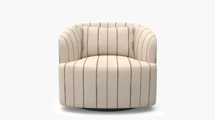 Deco Swivel Chair, Cocoa Felix
