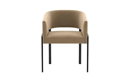 Mina Metal Framed Upholstered Chair