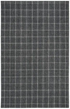 Lauren Ralph Lauren Collection Tamworth Check Rug, Charcoal, 9' x 12'