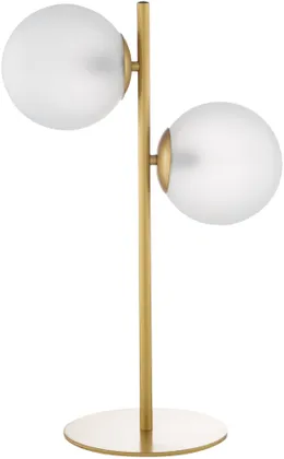 Jacoby Gold Painted 21"H x 8"W x 6"D Accent Table Lamp