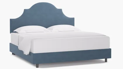 Regency Bed, Ocean Classic Velvet, King