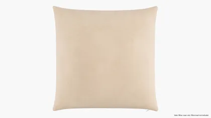Throw Pillow Cover 26", Pearl Classic Velvet, 26" x 26"