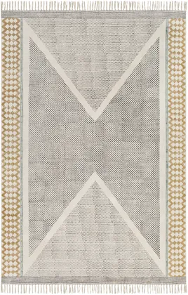 July Beige Indoor 8' x 10' Handmade Rug