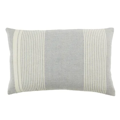 Design (US) Gray Ivory 13"X21" Pillow