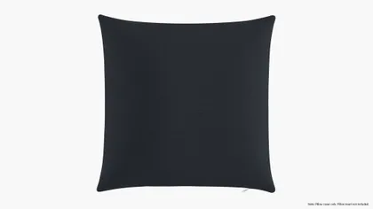 Throw Pillow Cover 20", Navy Everyday Linen, 20" x 20"