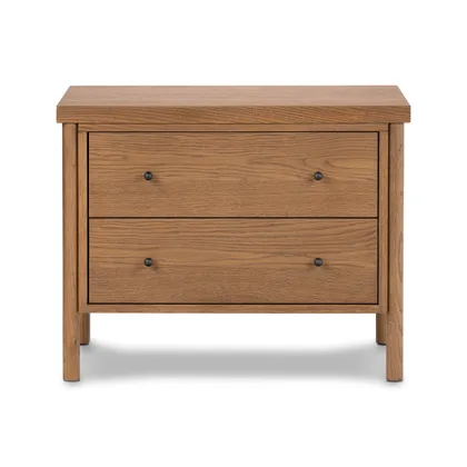 Roark Nightstand-Amber Oak