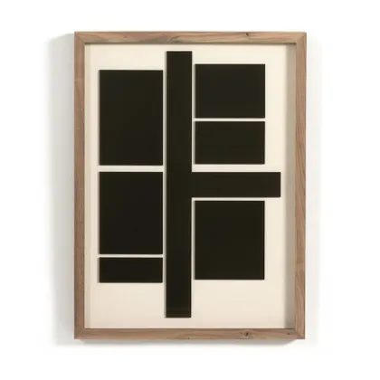 Intersect by FH Art Studio - Rustic 2.5 Walnut