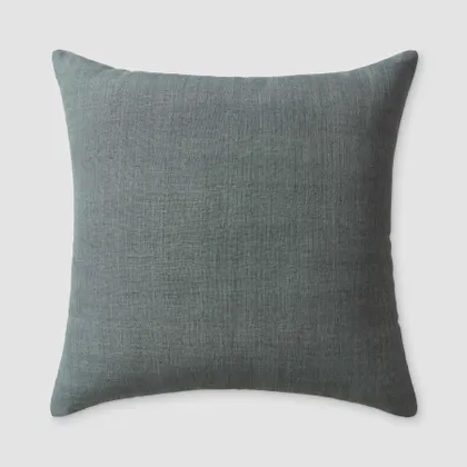 The Citizenry Prisha Linen Pillow | 24" x 24" | Light