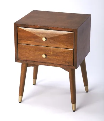 Zelda Olive Ash Nightstand
