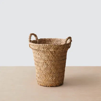 The Citizenry Totora Storage Basket | Large | Tan