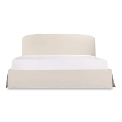 Joan Queen Storage Bed Cream