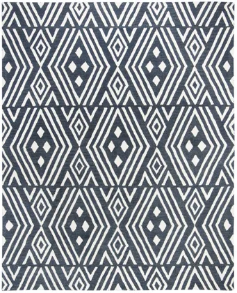 Lauren Ralph Lauren Collection Imani Geometric Rug, Slate, 8' x 10'