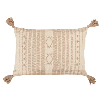Design (US) Taupe Cream 16"X24" Pillow